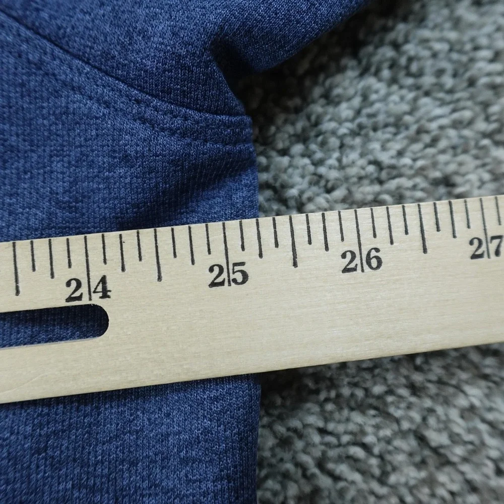 North Face Pullover Mens 2XL Blue 1/4 Zip Performance Sweatshirt Outdoor‎ Hiking